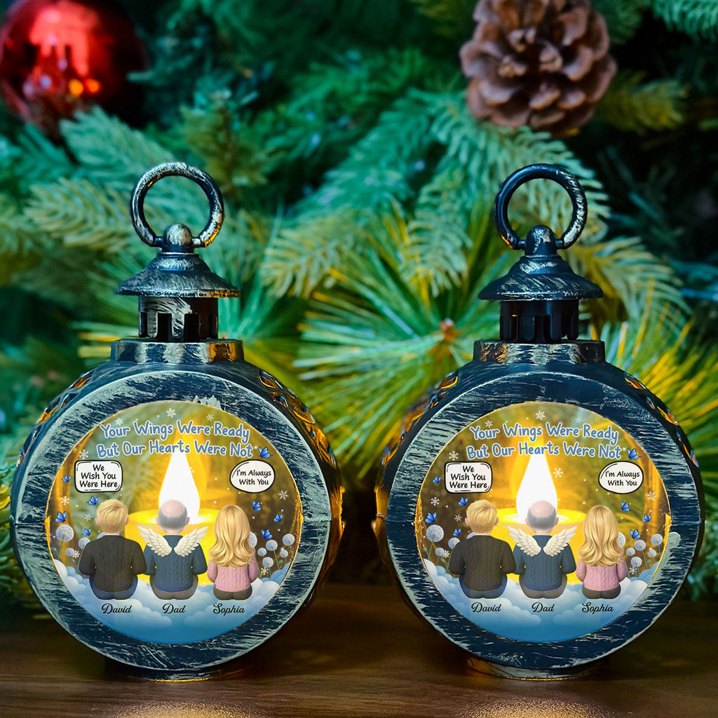 Always Shine In My Heart - Personalized Custom Christmas Lantern