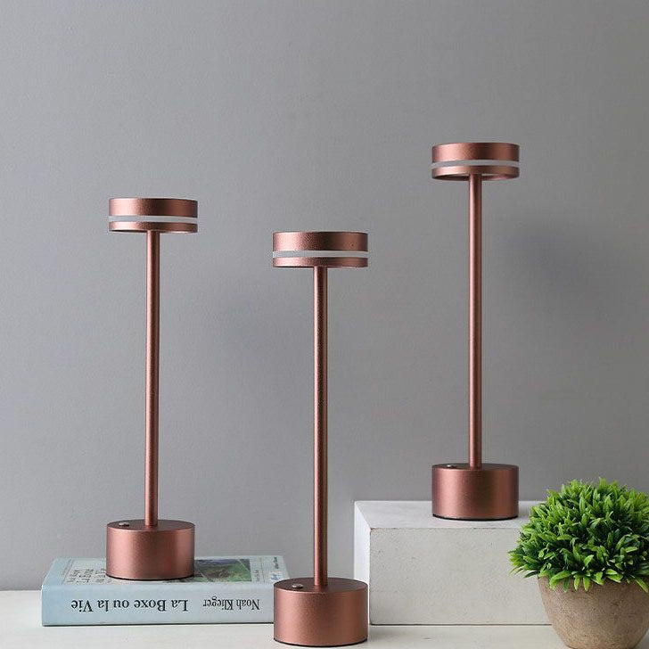 LED Table Lamp Rechargeable Aluminium Dimmable