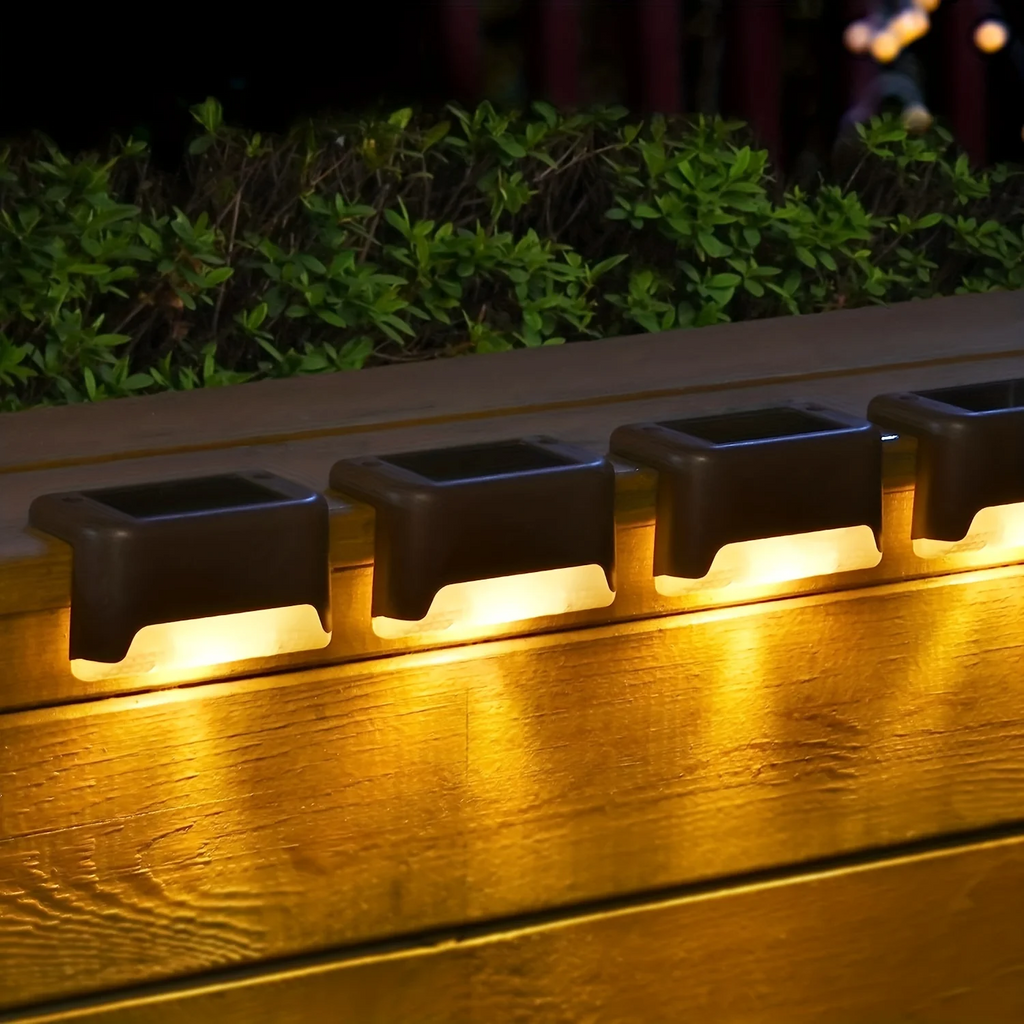 Outdoor Solar Fence Lights LED Wall Mounted