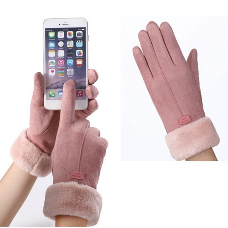 Winter Gloves Fleece Lined Waterproof Touchscreen