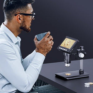 Digital Microscope with Screen for Soldering
