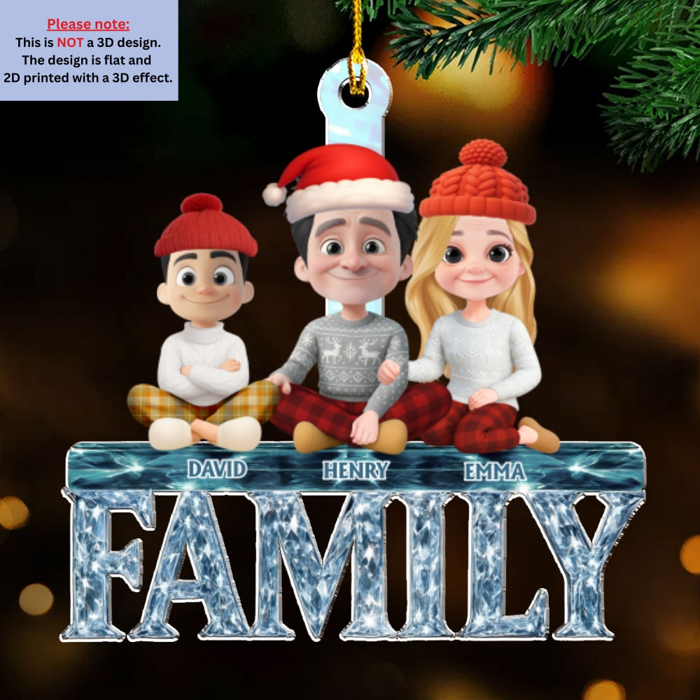 A Year To Remember - Personalized Custom Acrylic Ornament