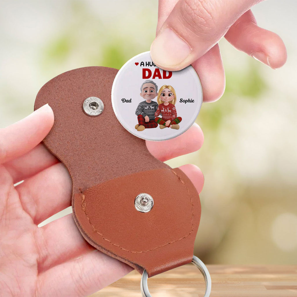 A Hug From My Dad - Personalized Custom Pocket Hug