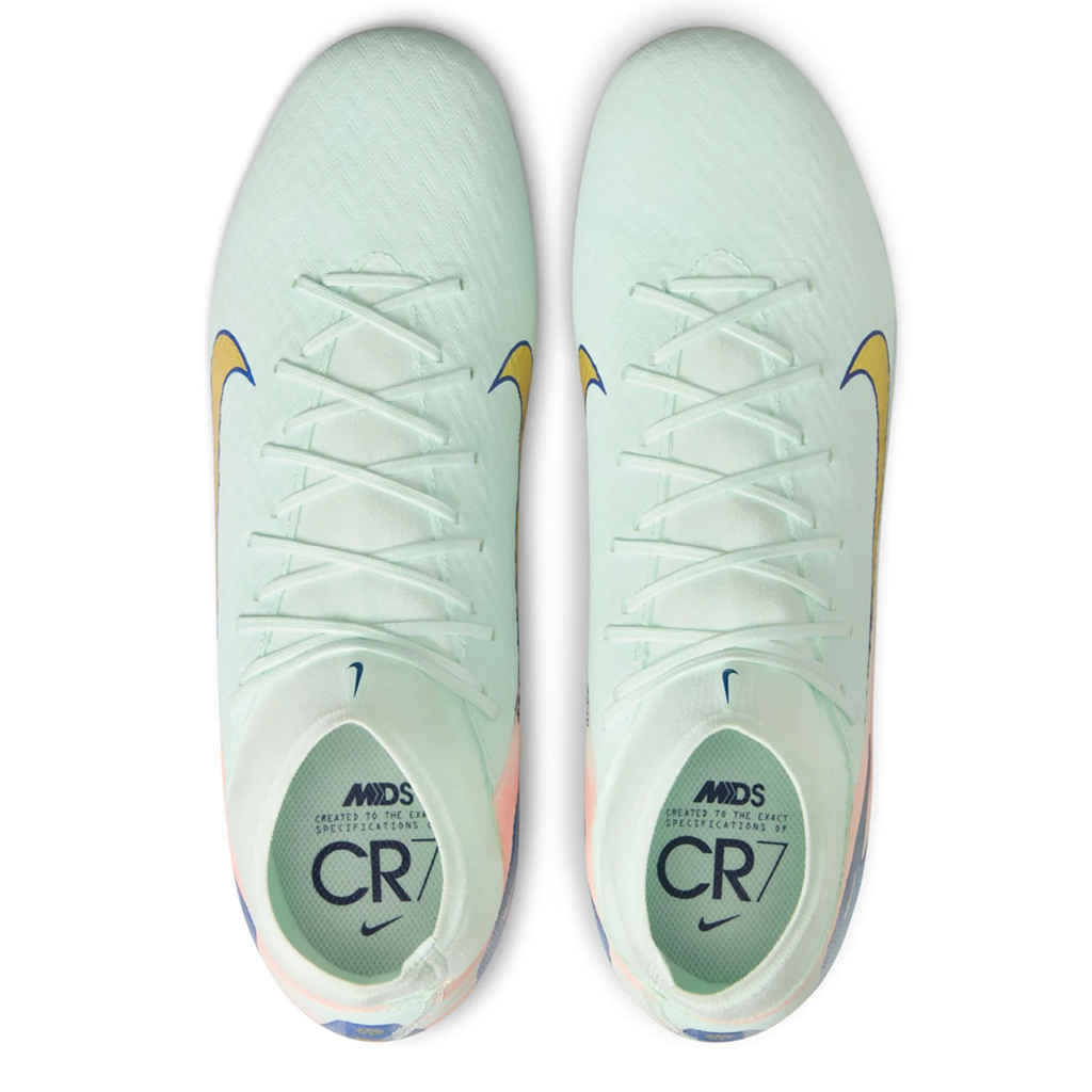 Nike Superfly 10 Academy MDS FG Soccer Cleats (Barely Green/Metallic Gold Coin)