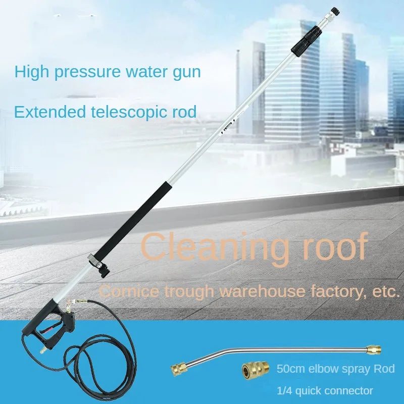 ExtendPro Telescopic Pressure Washer Wand | 24FT High-Reach Cleaning Tool
