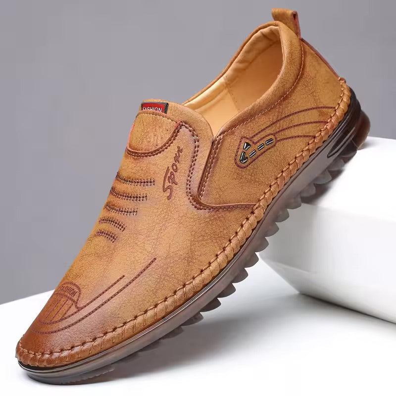 Men's summer barefoot loafers | Lightweight slip-on shoes