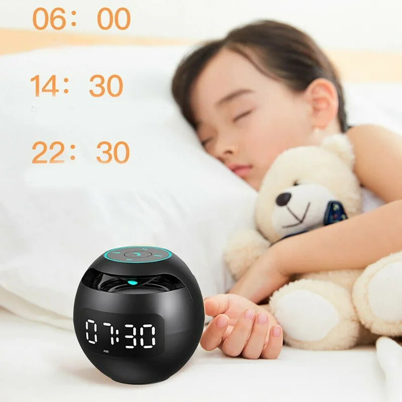Bluetooth Alarm Clock with LED Light Show