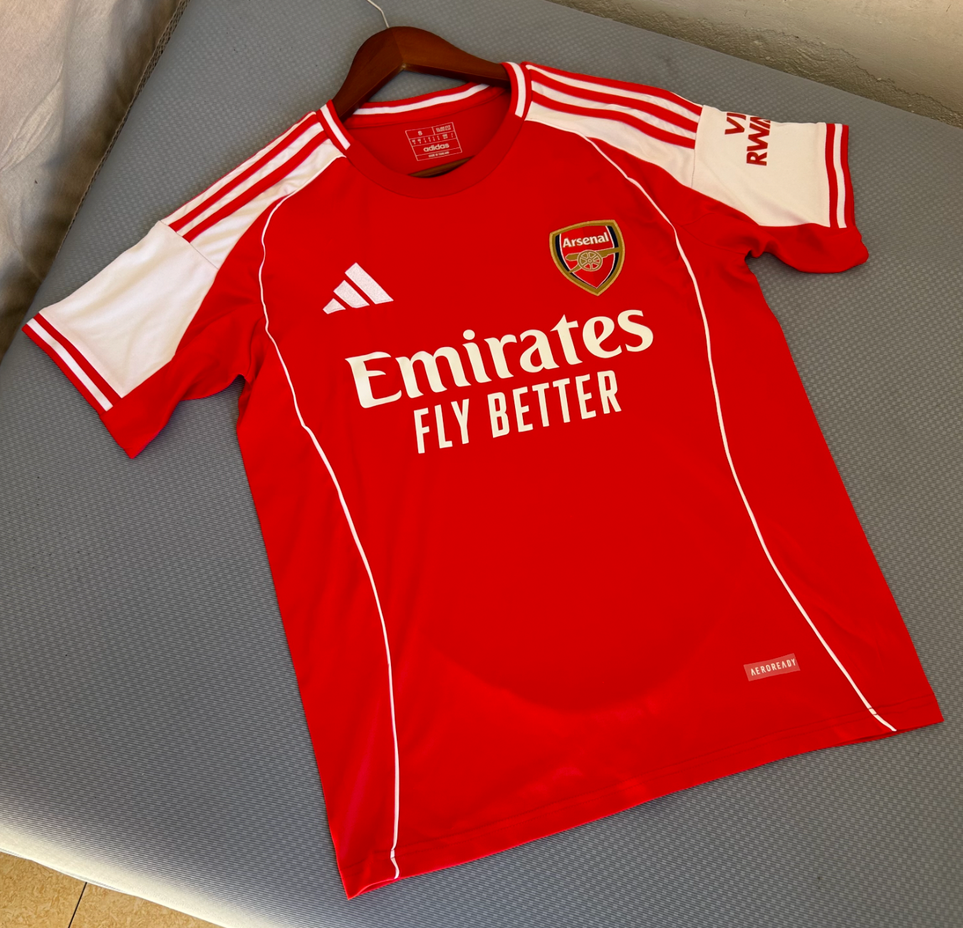 Maillot domicile d'Arsenal 2025-2026