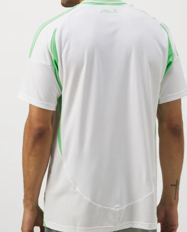 Back view of the Algeria 24/25 Home Kit showcasing name and number customization