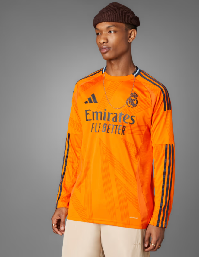 Maillot extérieur manches longues du Real Madrid 2024/25