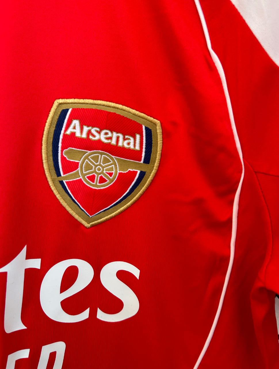 Maillot domicile d'Arsenal 2025-2026
