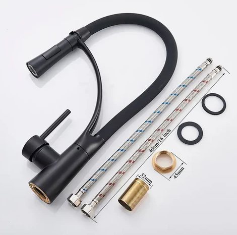 Kitchen Tap with Pull Out Spray Function