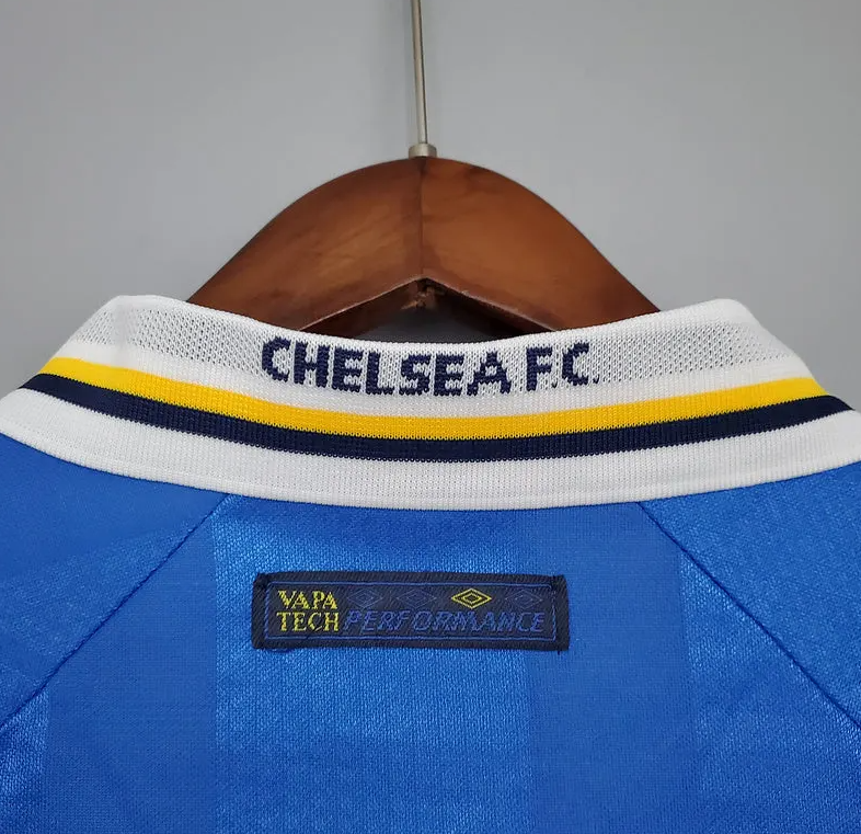 Chelsea 1998-1999 Home Jersey - Comfortable Fit with Zola #25 on the Back