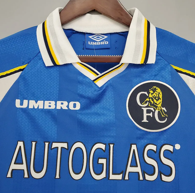 Chelsea 1998-1999 Home Jersey - Iconic Zola #25 Shirt with Umbro Logo