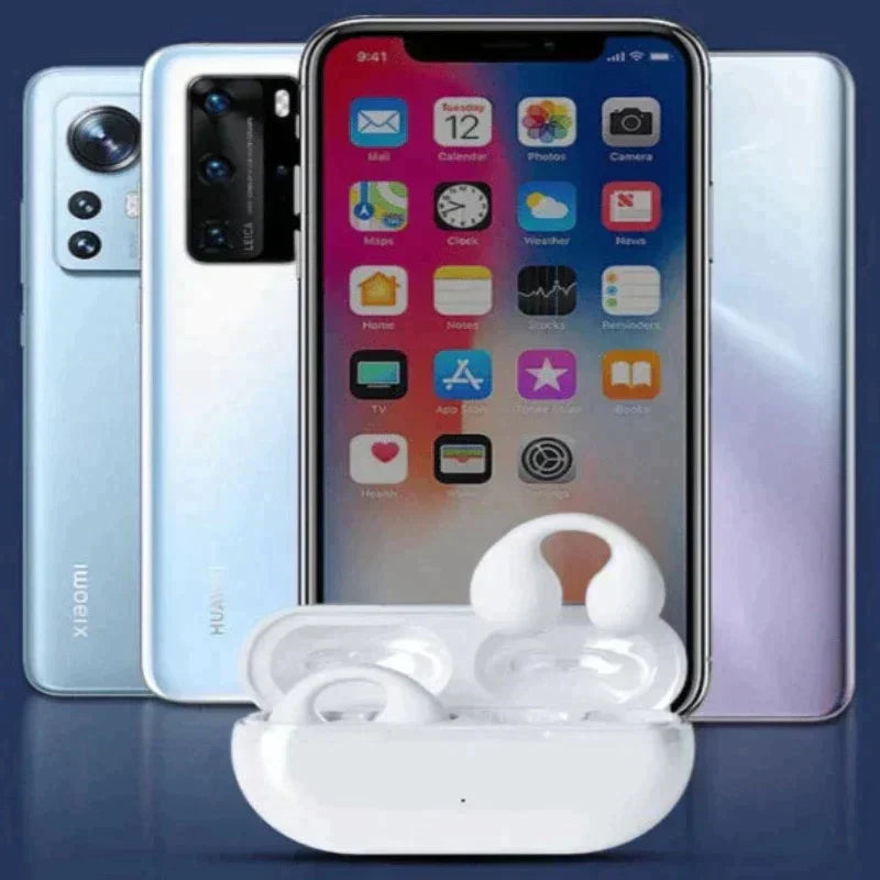 Wireless Earbuds with Secure Fit and Case