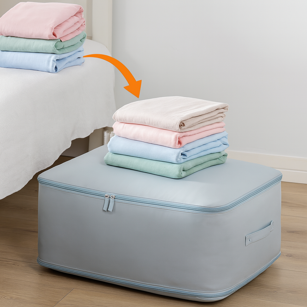 Vacuum Storage Bags Cotton Foldable Storage Box
