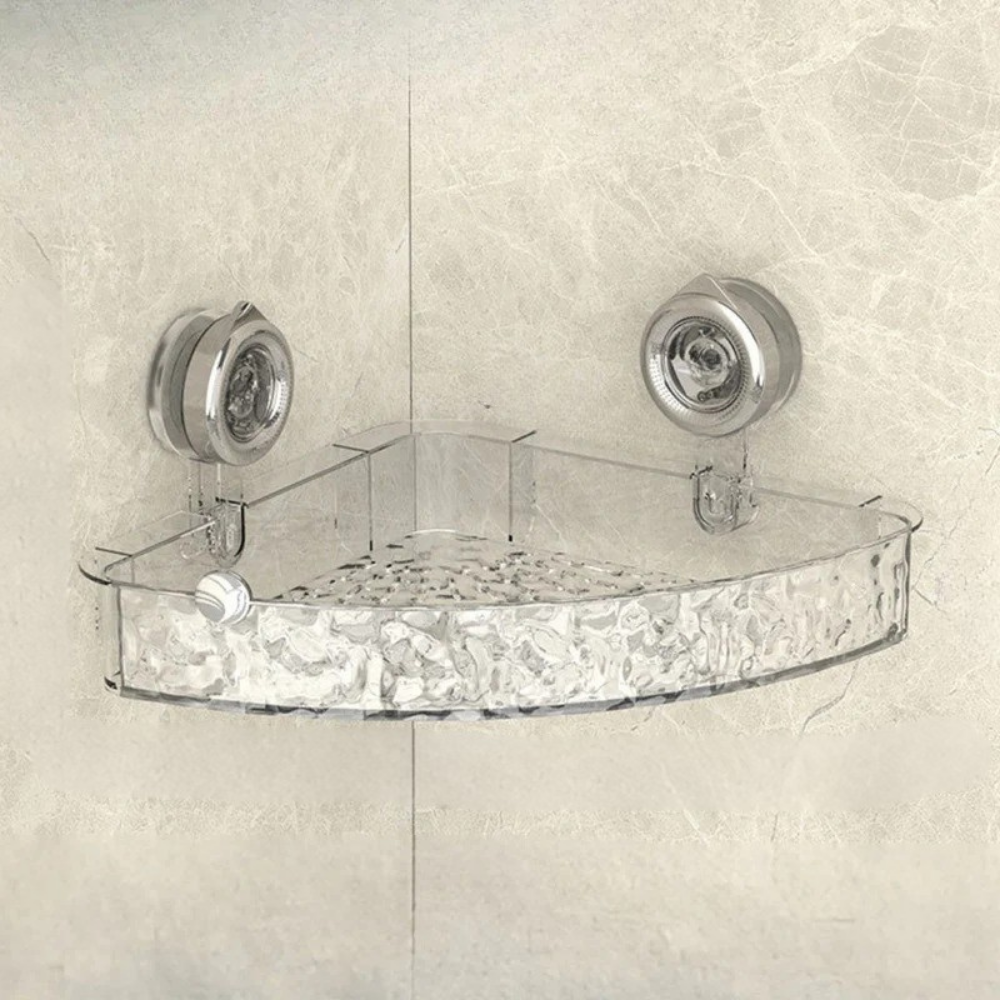 Bathroom Wall Suction Storage Shelf