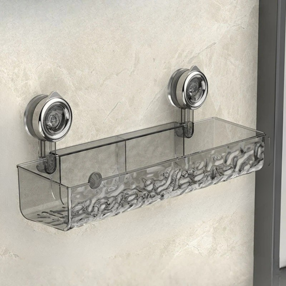 Bathroom Wall Suction Storage Shelf