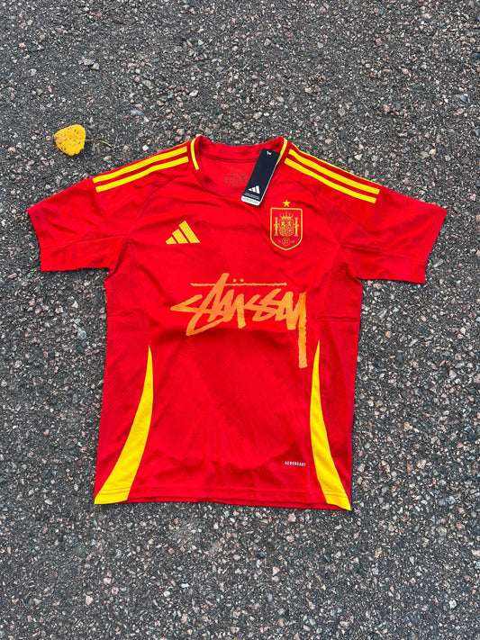 Spain x Stussy Special Edition Jersey – Exclusive Football Shirt with Bold Streetwear Design