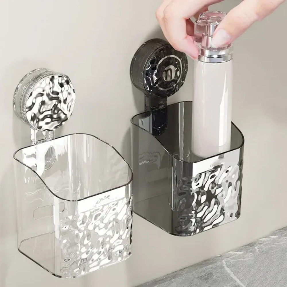 Bathroom Wall Suction Storage Shelves