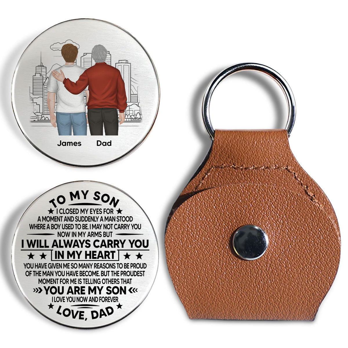 Always Here With You - Personalized Custom Pocket Hug