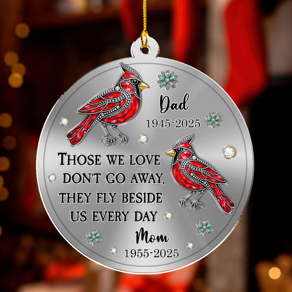 Always Remembered - Personalized Custom Acrylic Ornament