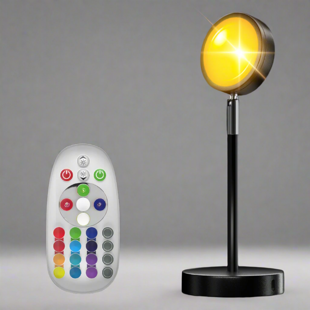 LED Mood Light Adjustable Colour Projection Lamp