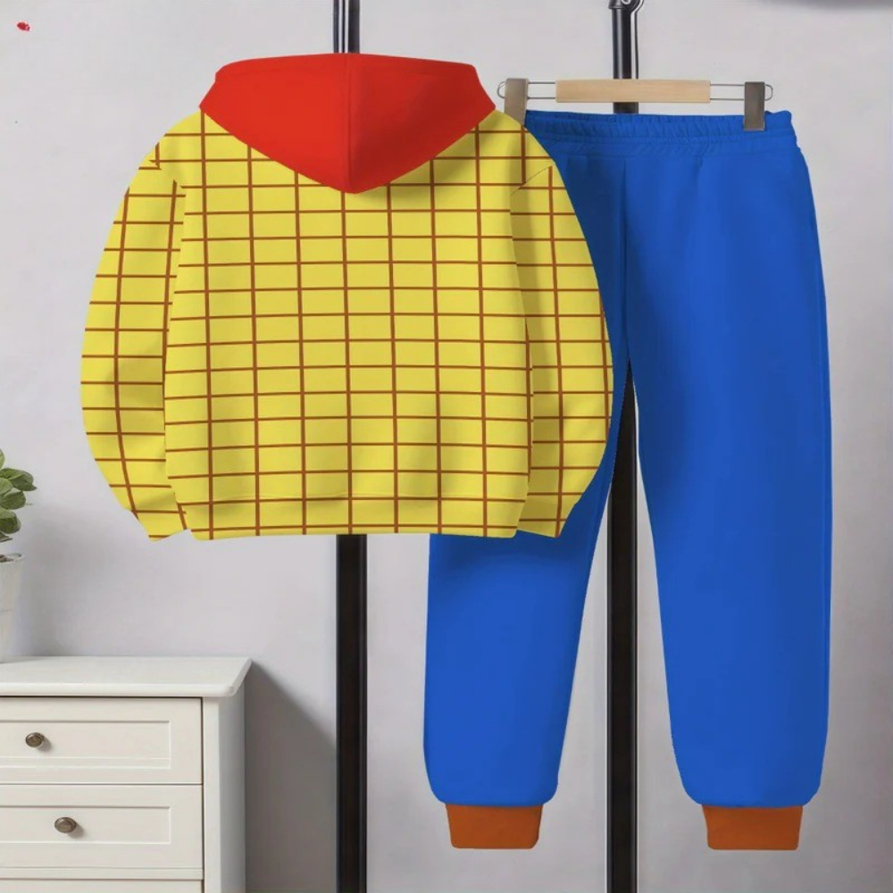 Toy Halloween Costume Kids Cowboy Hoodie Set