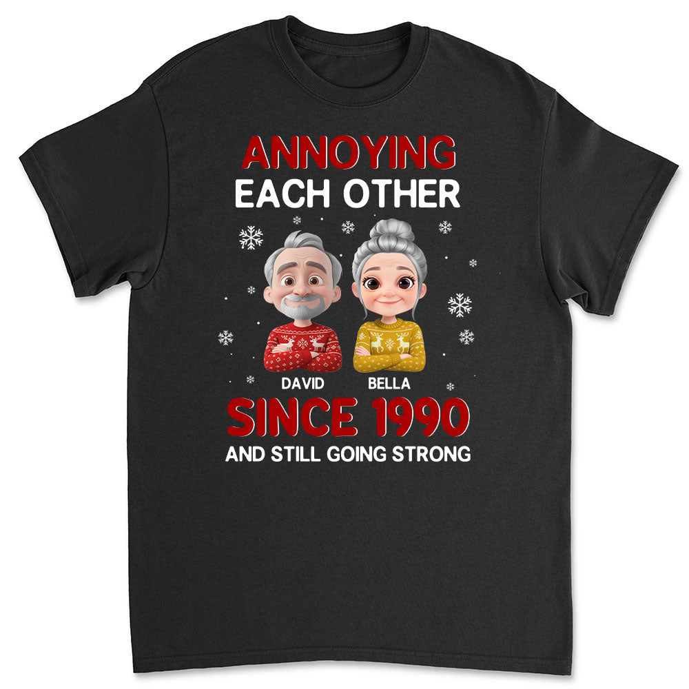 Annoying Each Other Christmas - Personalized Custom Shirt