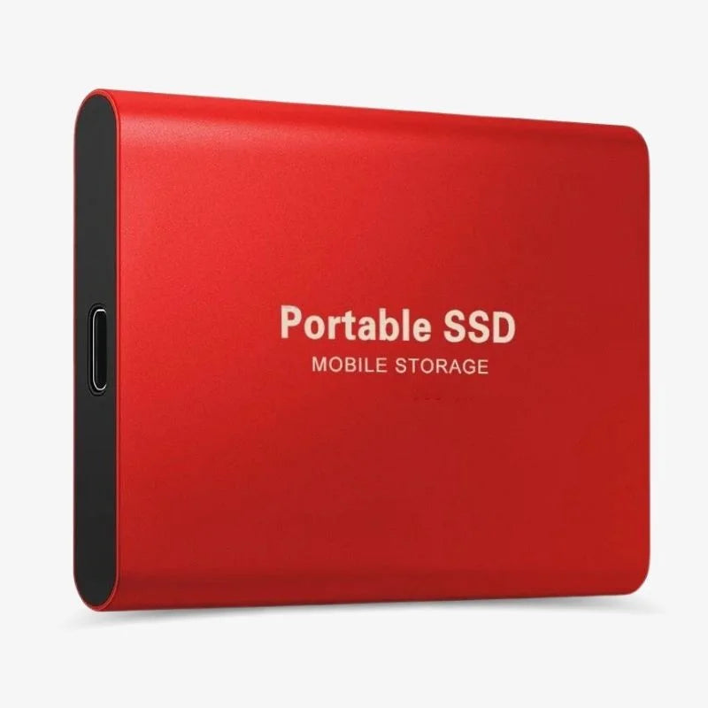 External SSD Drive Aluminum Portable Storage