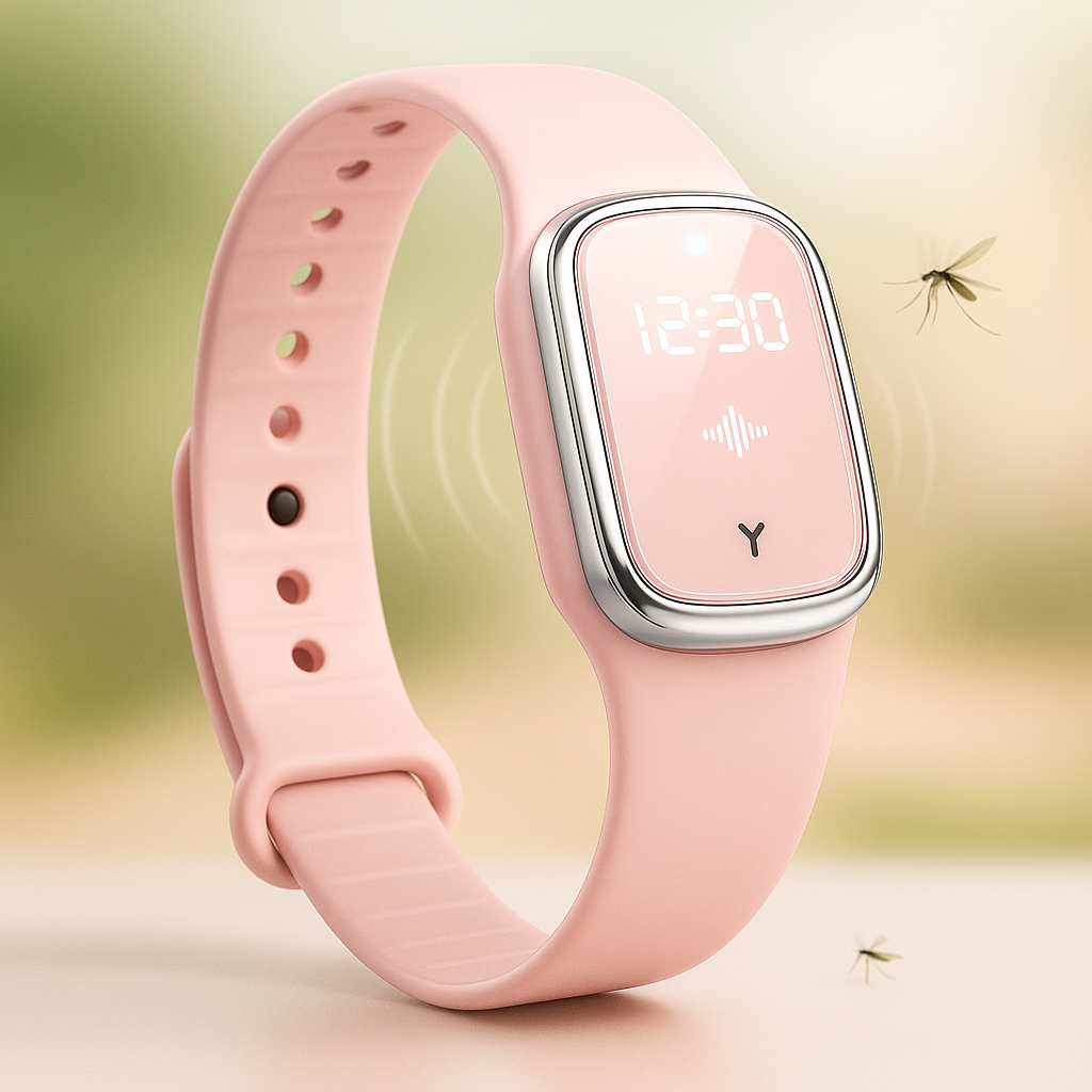 Mosquito Repellent Ultrasonic Wristband Watch