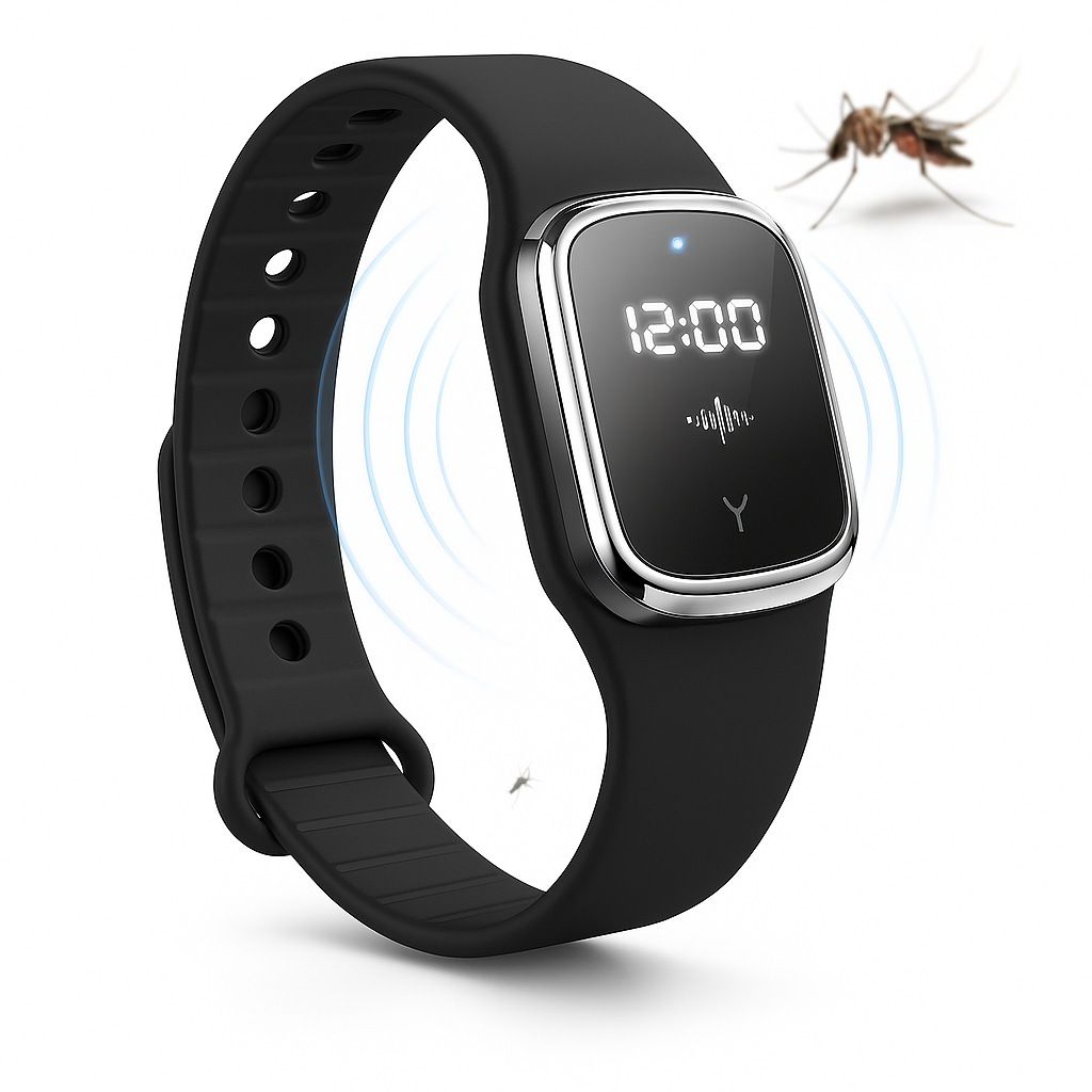 Mosquito Repellent Ultrasonic Wristband Watch