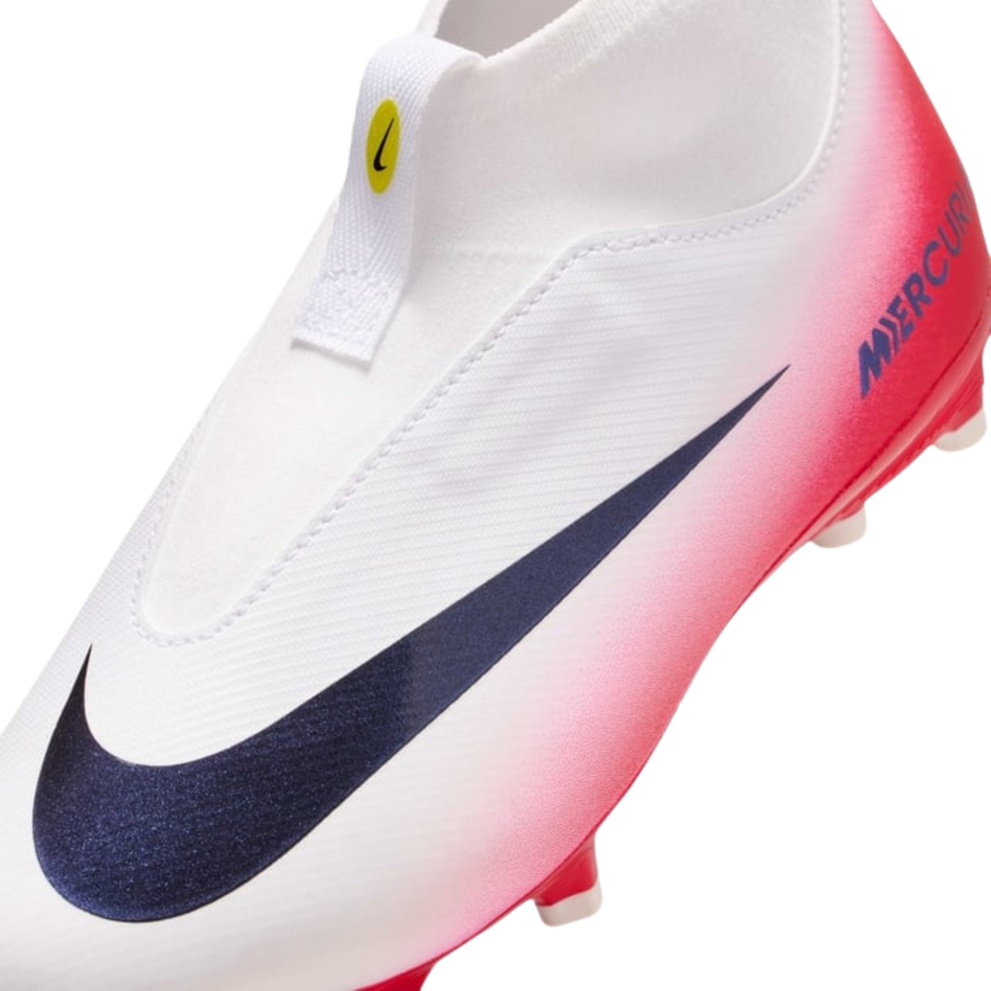 Nike Youth Jr. Zoom Superfly 10 Academy Level Eight Firm Ground/Multi Ground Soccer Cleats (University Red/Dark Obsidian)