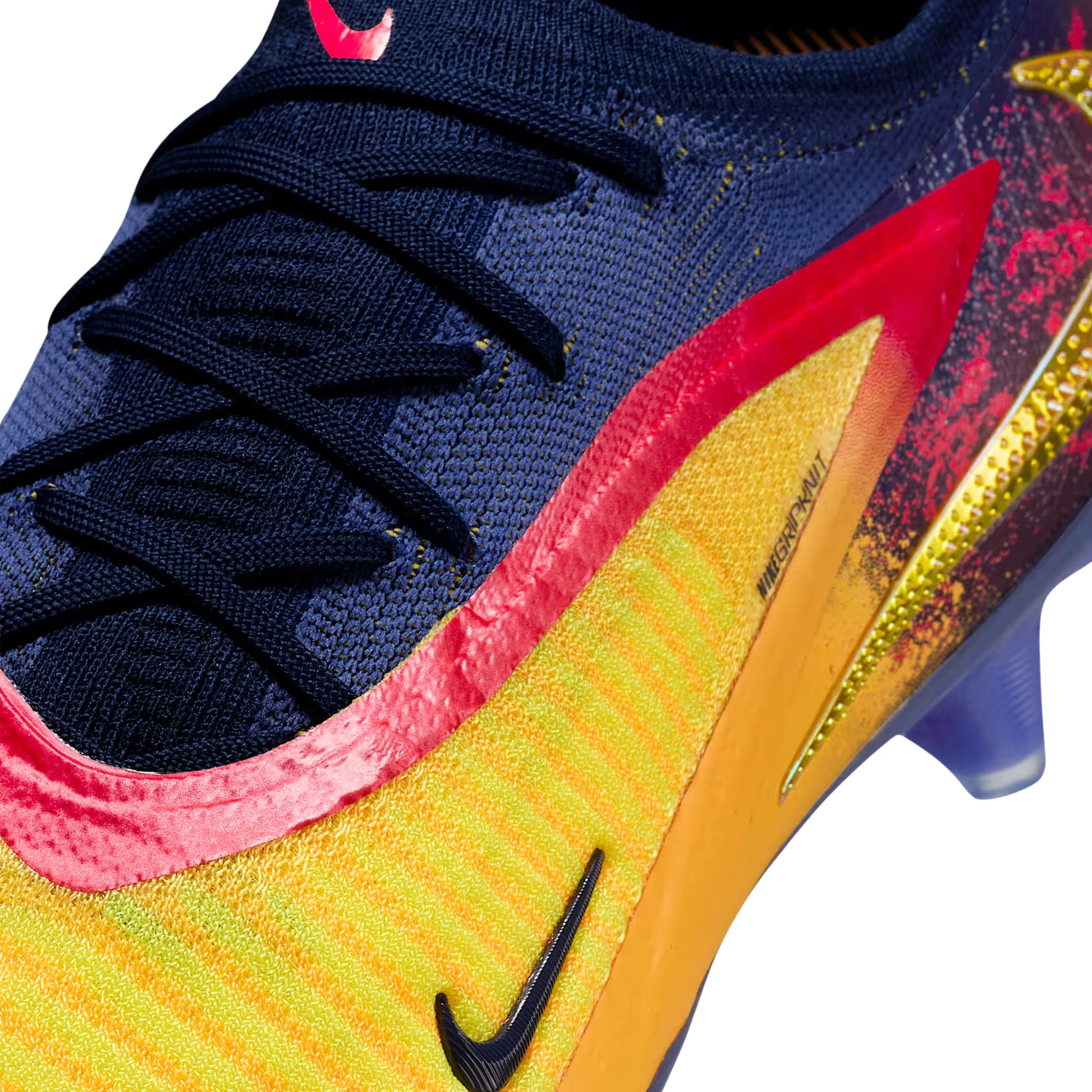 Nike Phantom 6 Low Elite Erling Haaland Firm Ground Soccer Cleats (Laser Orange/Lemon Venom)