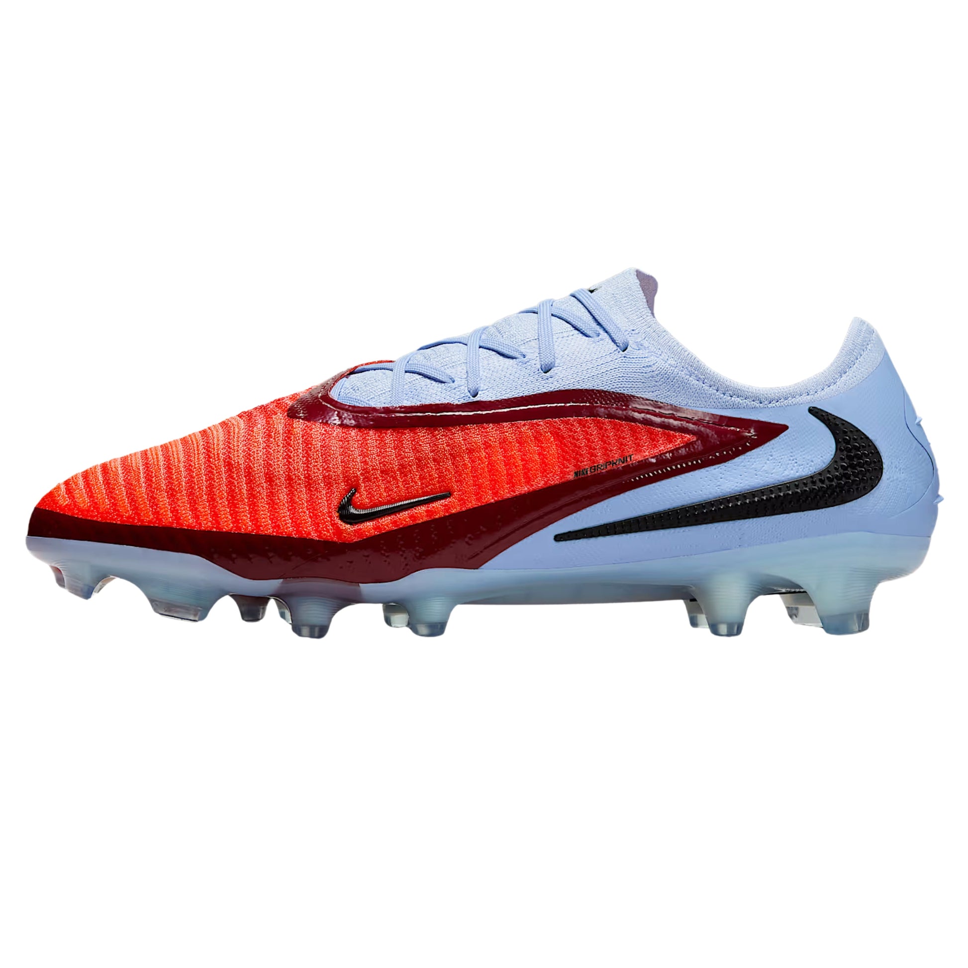 Nike Phantom GX 2 Low Elite Firm Ground Soccer Cleats (Royal Tint/Bright Crimson)