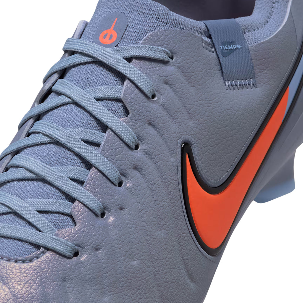 Nike Tiempo Legend 10 Pro Firm Ground Soccer Cleats (Blue Eclipse/Black)