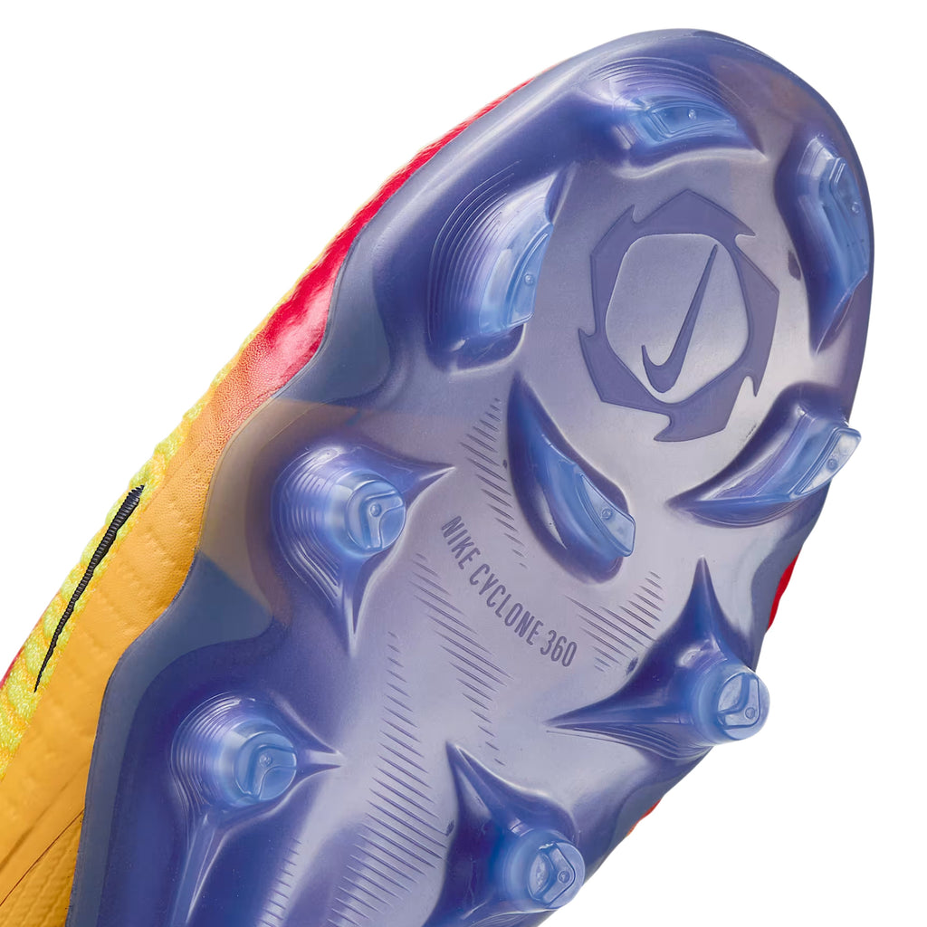 Nike Phantom 6 Low Elite Erling Haaland Firm Ground Soccer Cleats (Laser Orange/Lemon Venom)