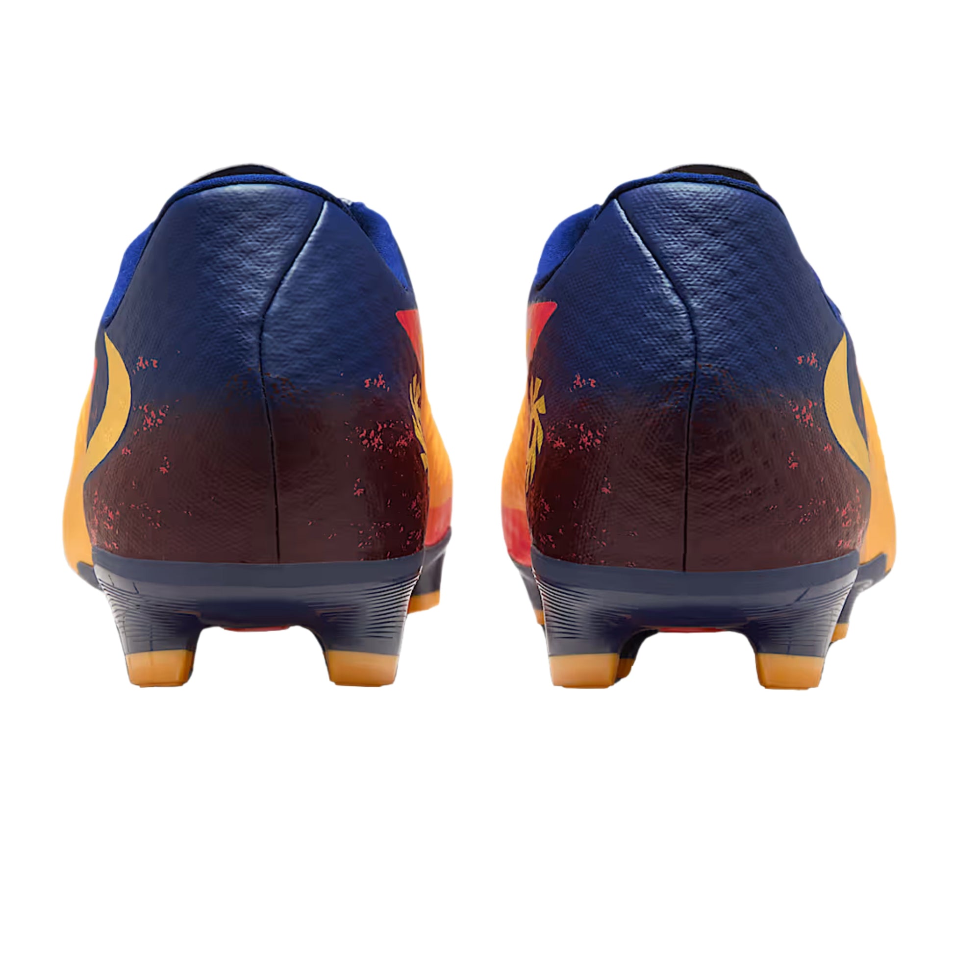Nike Phantom 6 Low Academy Erling Haaland FG/MG Soccer Cleats (Laser Orange/Lemon Venom/Blue Void)