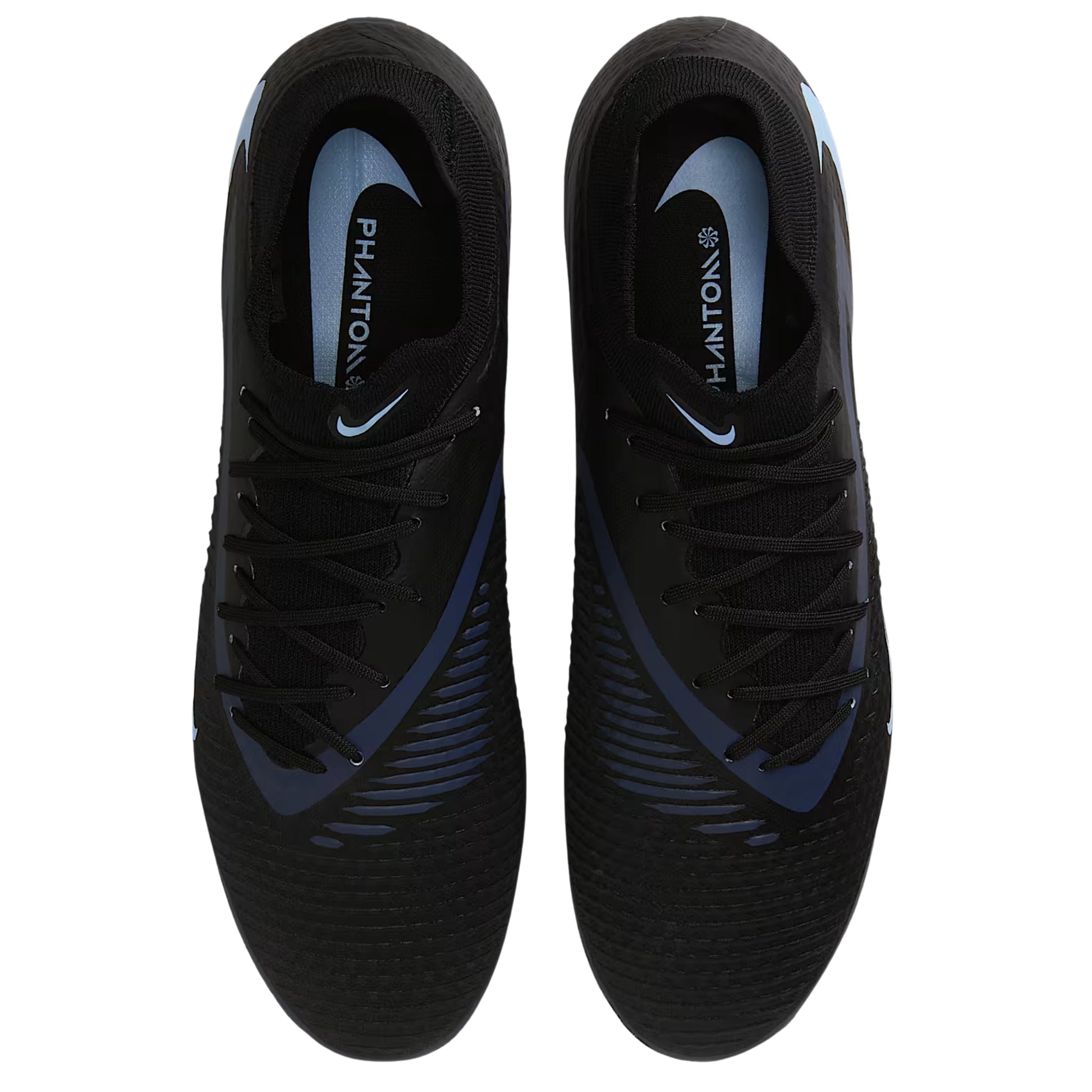 Nike Phantom GX 2 Academy High-Cut Firm Ground/Multiground Soccer Cleats (Black/Black)