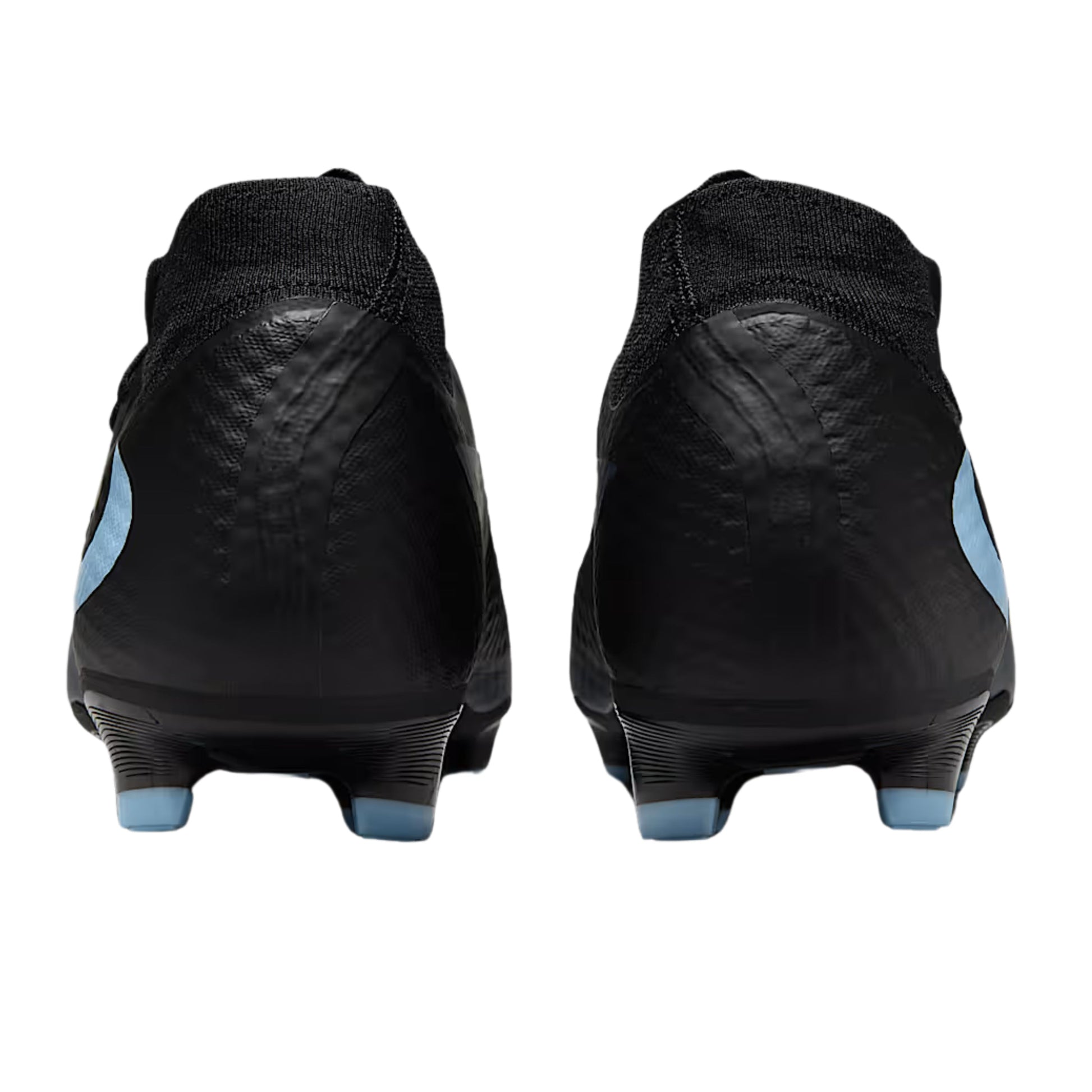 Nike Phantom GX 2 Academy High-Cut Firm Ground/Multiground Soccer Cleats (Black/Black)
