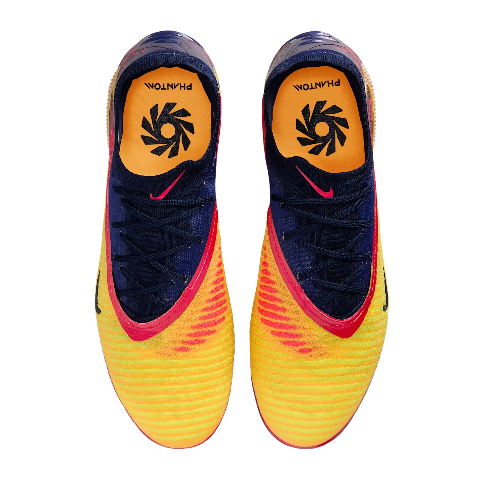 Nike Phantom 6 Low Elite Erling Haaland Firm Ground Soccer Cleats (Laser Orange/Lemon Venom)