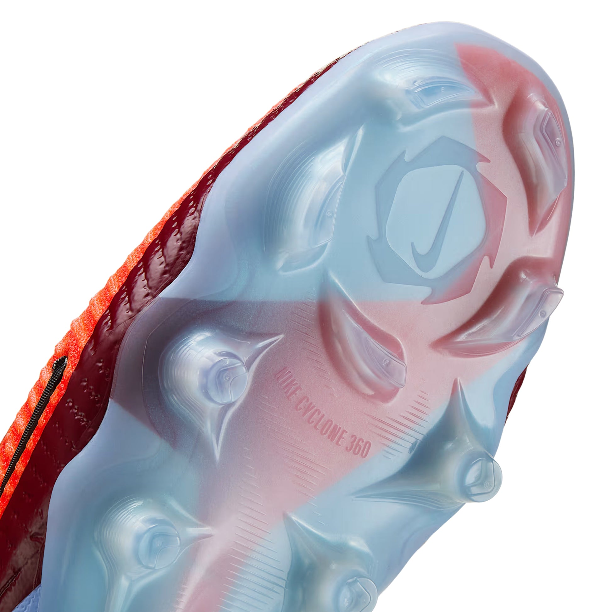 Nike Phantom GX 2 Low Elite Firm Ground Soccer Cleats (Royal Tint/Bright Crimson)