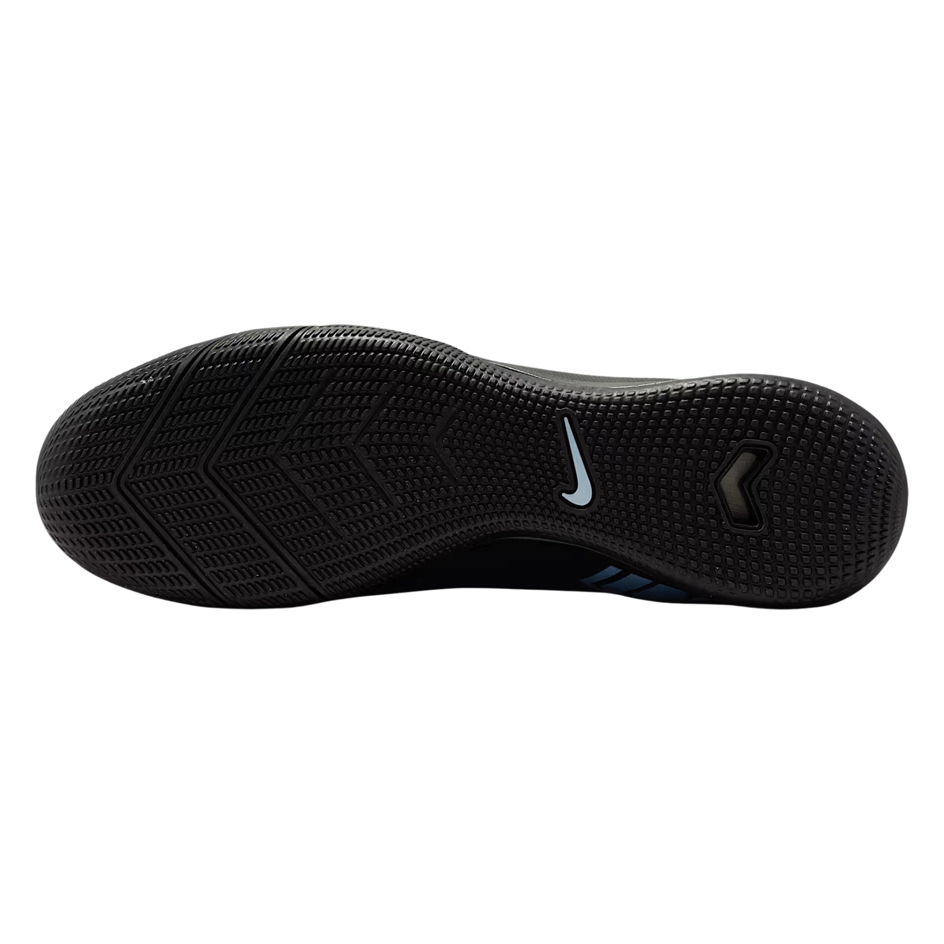 Nike Zoom Mercurial Superfly 10 Academy Indoor Soccer Shoes (Black/Ice Blue)