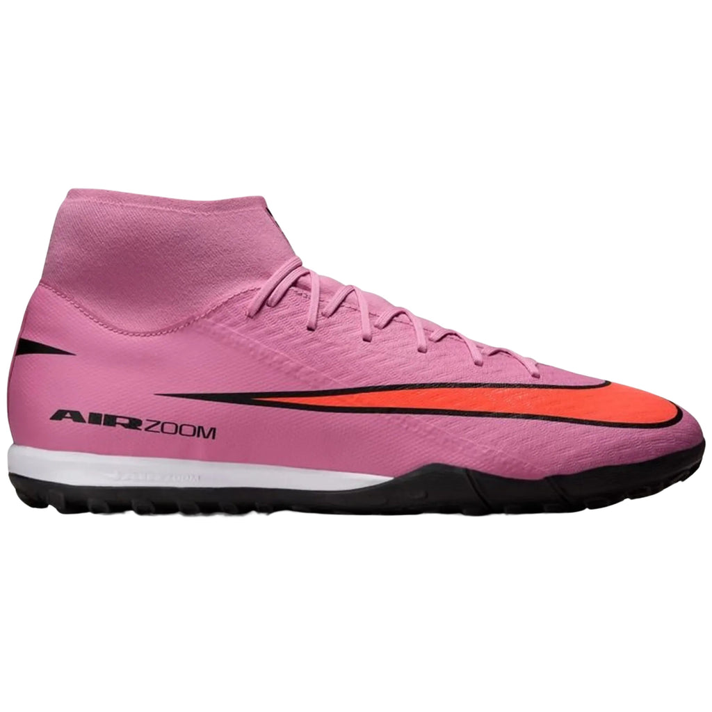 Nike Zoom Superfly 10 Academy Turf Soccer Shoes (Magic Flamingo/Black-Total Crimson)