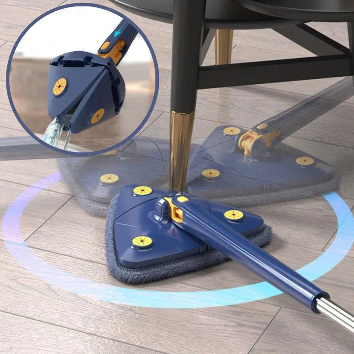 Spray Mop for Hard Floors – 360° Microfiber Cleaner
