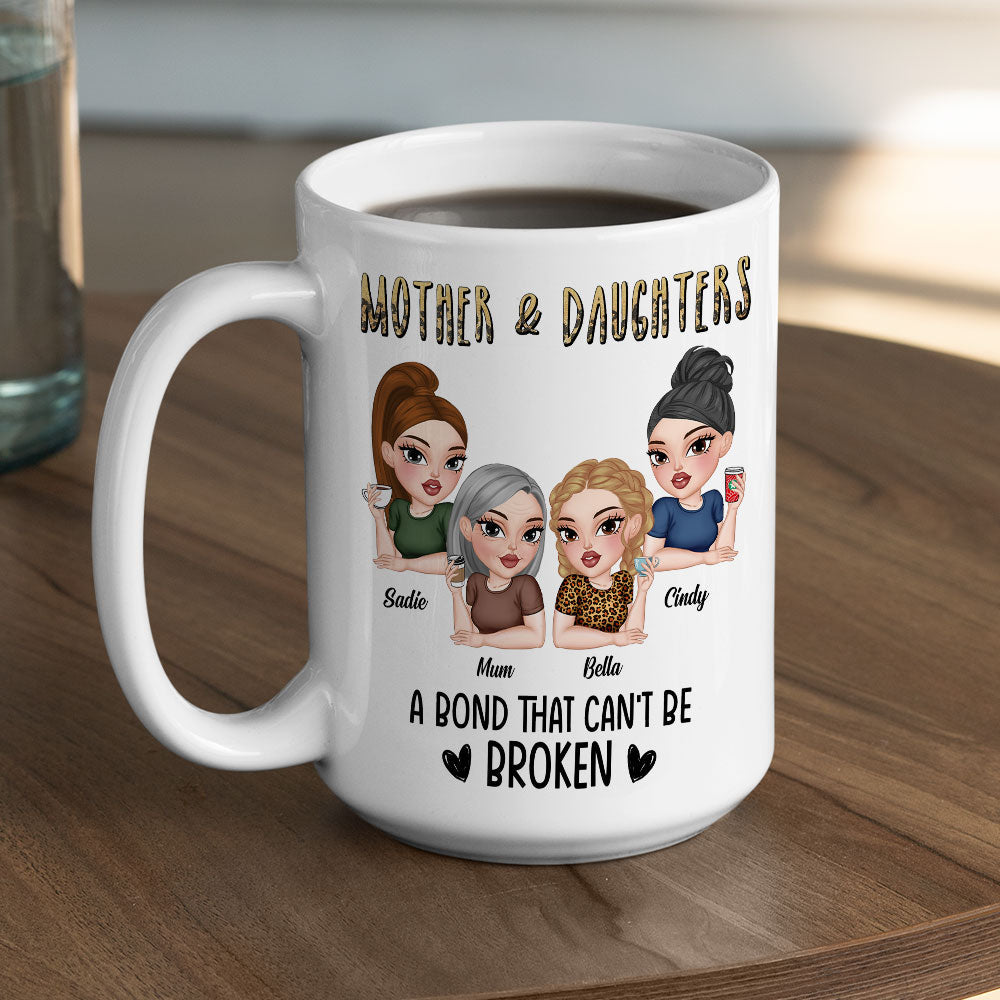 A Bond That Can't Be Broken - Personalized Custom Coffee Mug