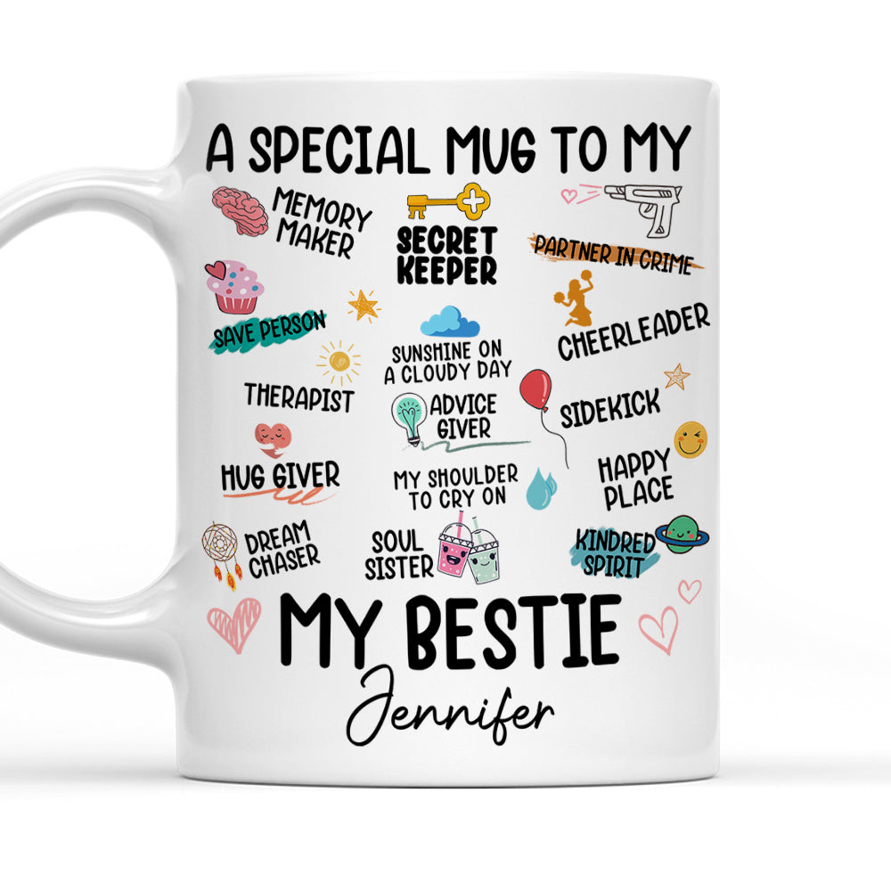 A Special Mug To My Love - Personalized Custom Coffee Mug