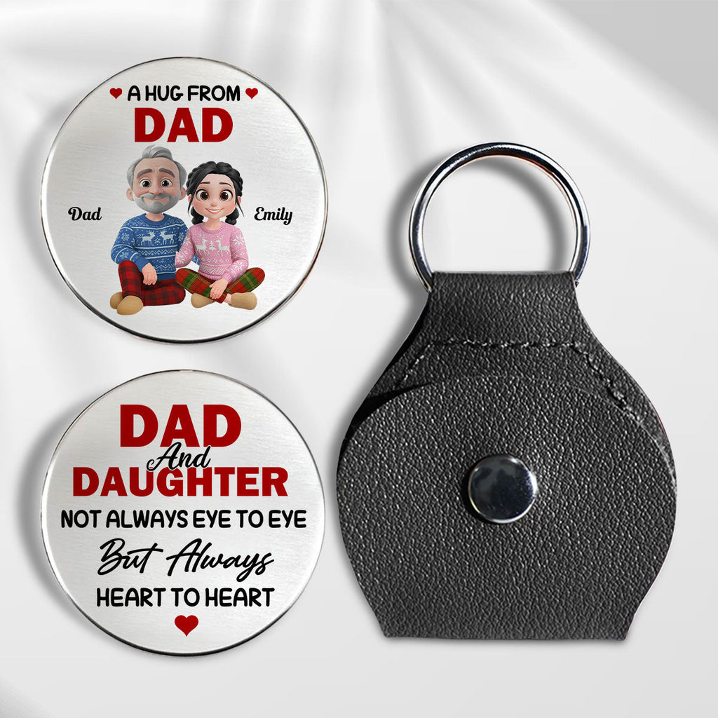 A Hug From My Dad - Personalized Custom Pocket Hug