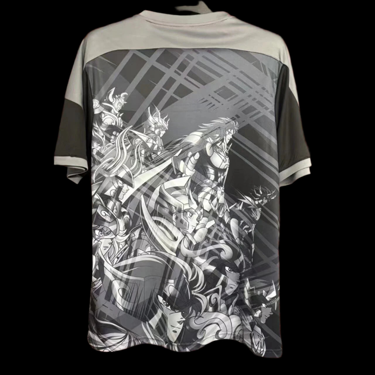 Close-up of the Japan Anime 24/25 Jersey, showcasing the bold anime designs and Japan's iconic football elements