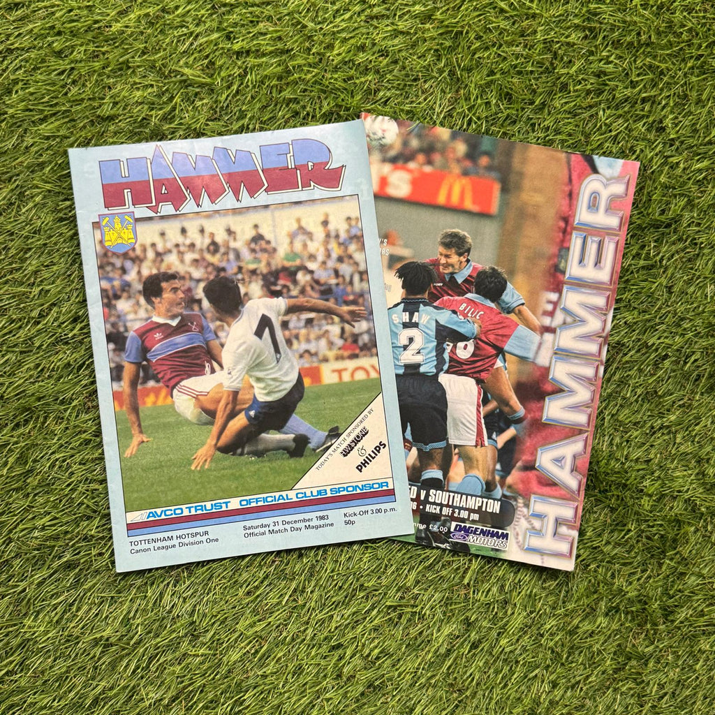 Retro Football Programmes Mystery Box